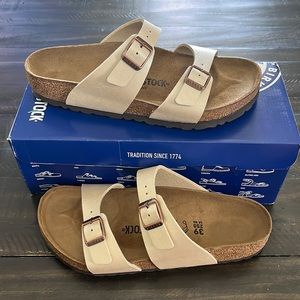 Birkenstock Sydney Graceful Pearl white